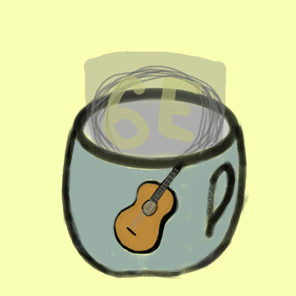 a cup of strings