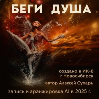 БЕГИ ДУША - обложка альбома