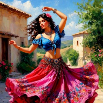 Цыганка на день