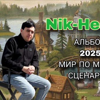 Мир по моему сценарию / 2025 г. - обложка альбома