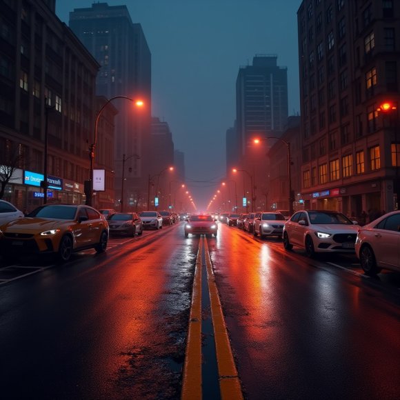 Зажигается свет