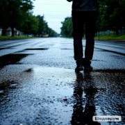 Екатерина -капли дождя на асфальте