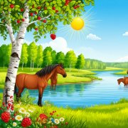 Бродят кони расписные...1с В.Шамонин-Версенев