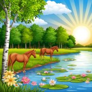 Я вижу тихий яркий свет... В.Шамонин-Версенев