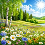 В лугах задумчивых с цветами...1с В. Шамонин-Версенев