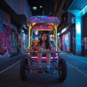 Markusa - девочка в тележке 2