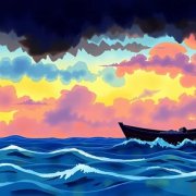 автор текста Юрий Горбунов - В шторм с Иисусом