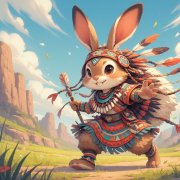 wise rabbit - spring is coming