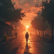 Город в огнях(Тёмный)