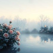 Розы в январе.