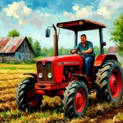 Dj- Djudjo. Дядя Вася тракторист.