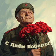 Олежан - с дедом