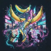 Обезьяны так любят бананы. V2