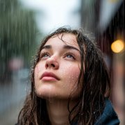 Капельки дождя