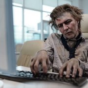 ВИА Пьяное Бордо - Офисный зомби.
