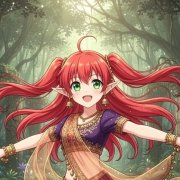 Ramio Lin - Kawaii elf dancing !