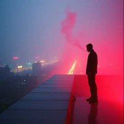 В дыму 