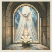 Дева Мария и Гавриил - фото