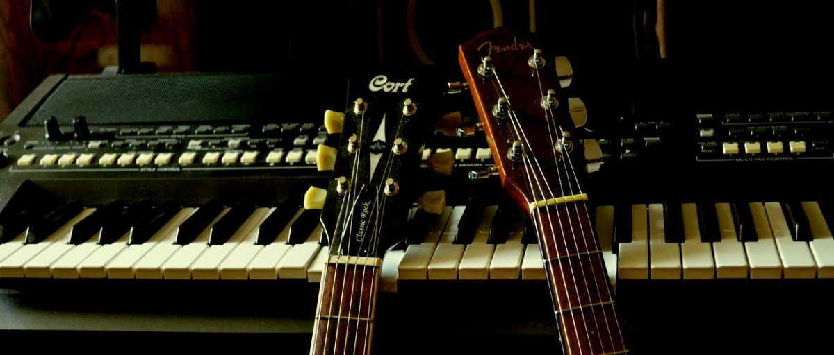 Рабочие инструменты для творчества.