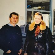 Декабрь 2002г съёмка в программе новостей (Франция)