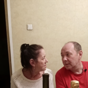 Кузя у меня в гостях